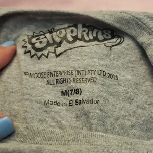 Shopkins Shirts & Tops - Shopkins tee shirt 7/8 Shopkins Shirts & Tops - Shopkins tee shirt 7/8